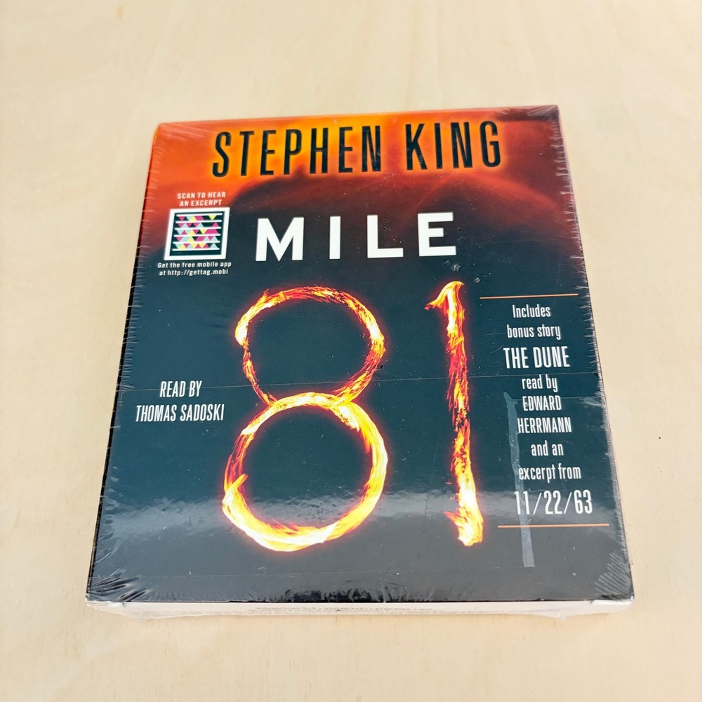 Stephen King Mile 81 NEW Audiobook CD w/ Horror Bonus Story Sadoski Herrmann